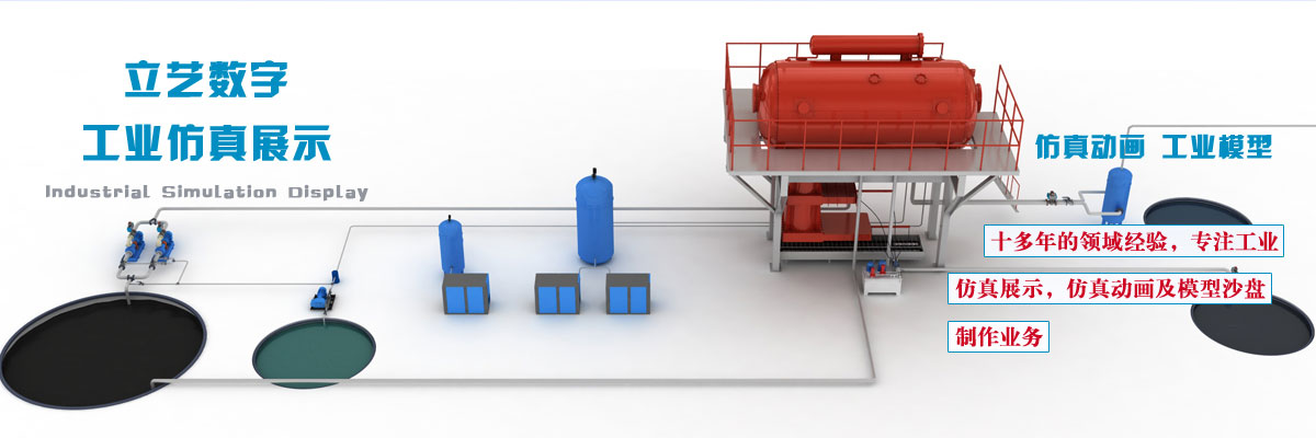 工業仿真展示 工業展廳設計 展台設計 展台搭建 工業模型